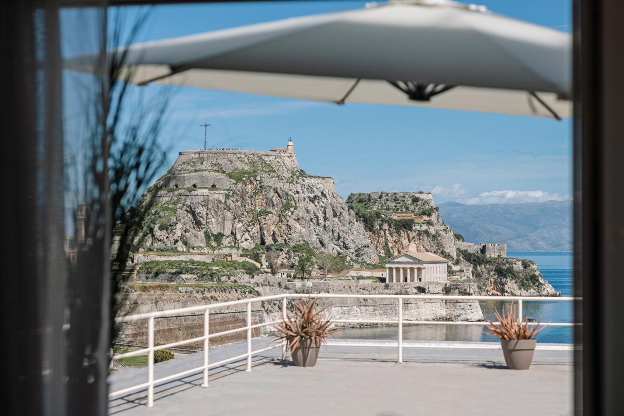 Old Fortress View Roof Top Apartment By Konnect Corfu  Экстерьер фото